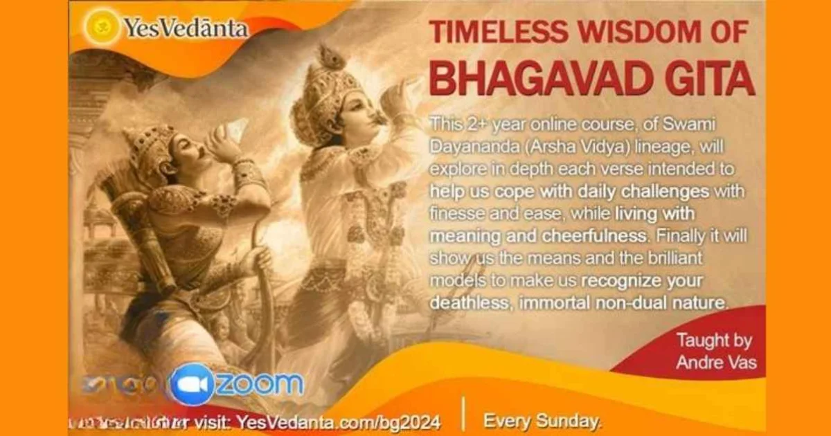 Live Bhagavad Gita Classes for Spiritual Awakening
