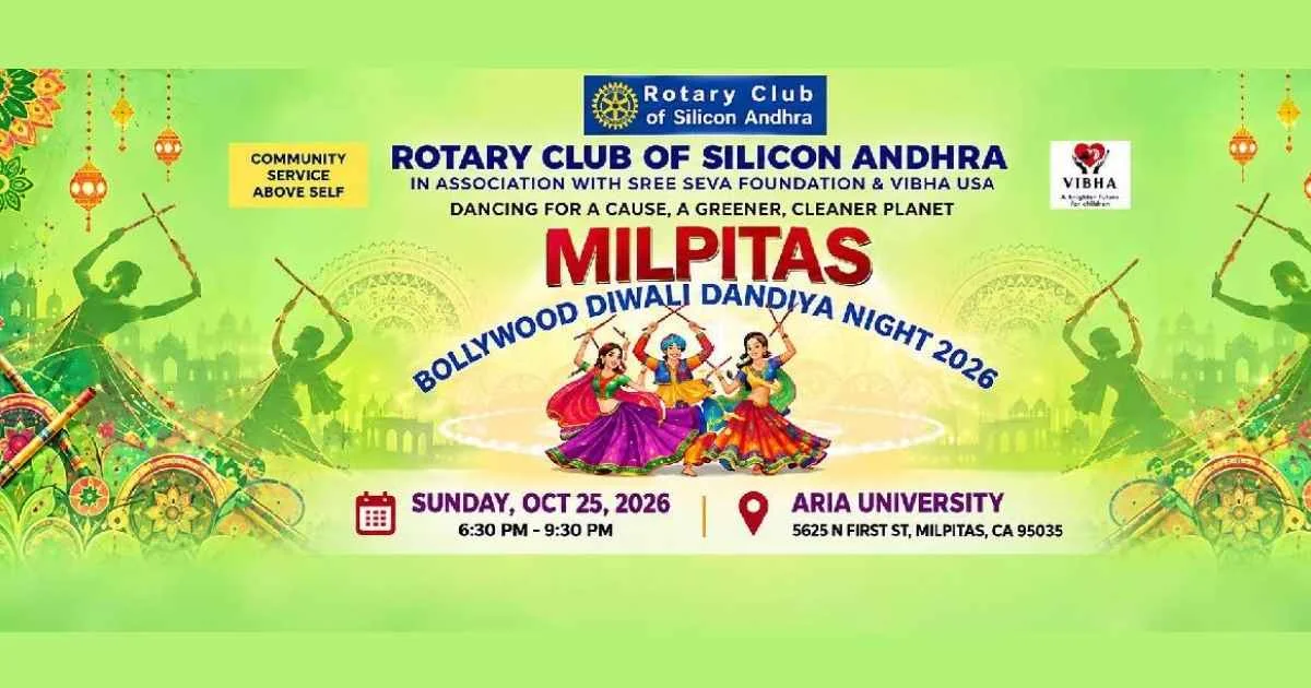 BOLLYWOOD DIWALI DANDIYA 2026 - ROTARY CLUB OF SILICON ANDHRA