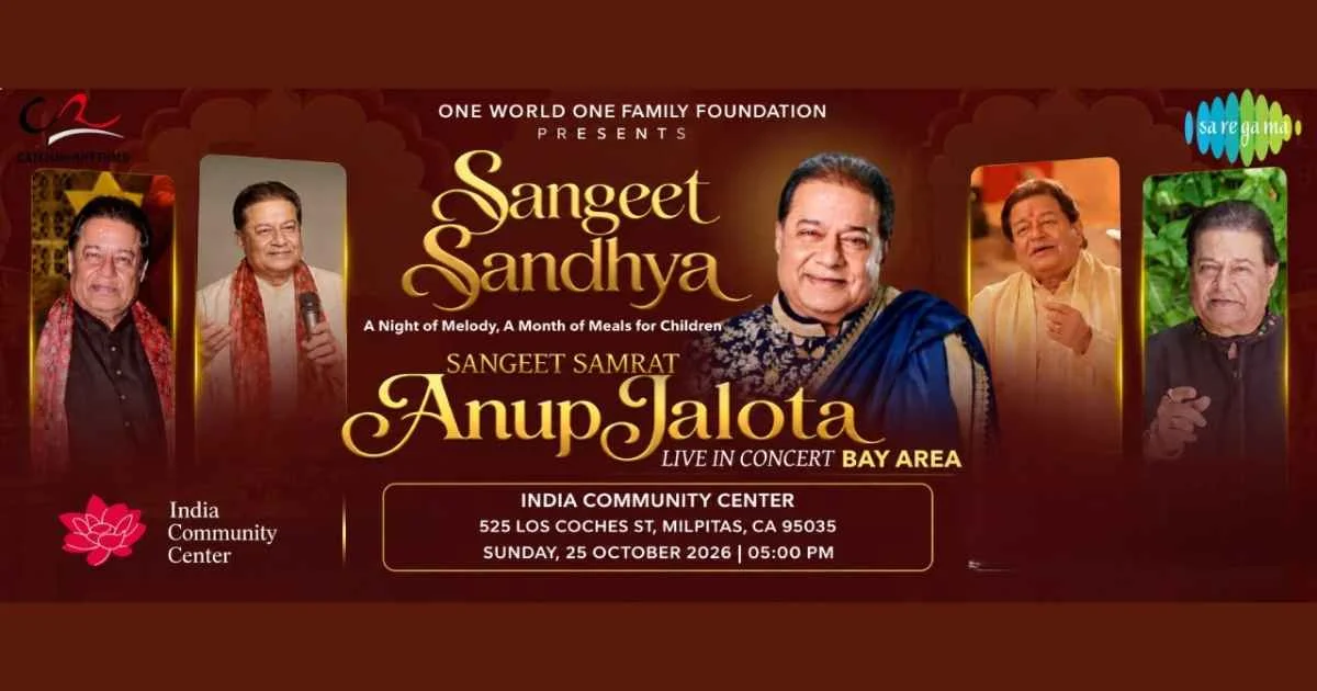 Anup Jalota Live in Concert Bay Area
