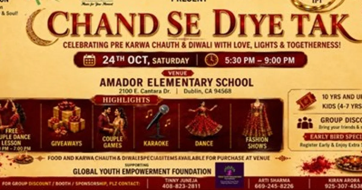 CHAND SE DIYE TAK – Celebrating Pre-Karwa Chauth & Diwali
