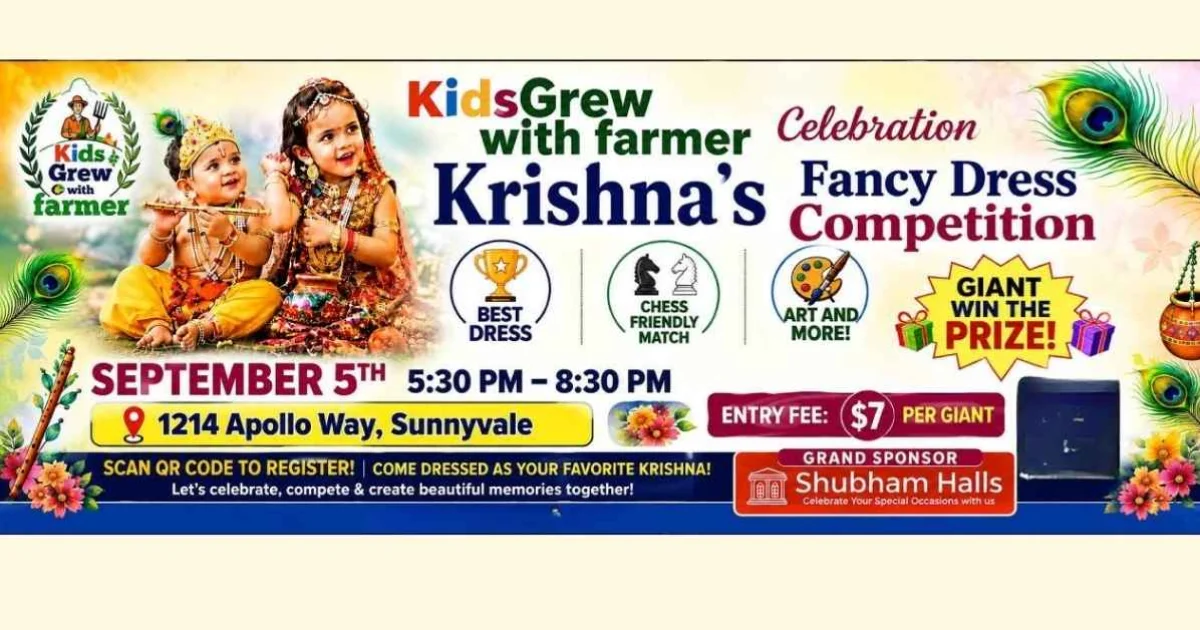 Krishna’s Fancy-Dress Competition In California