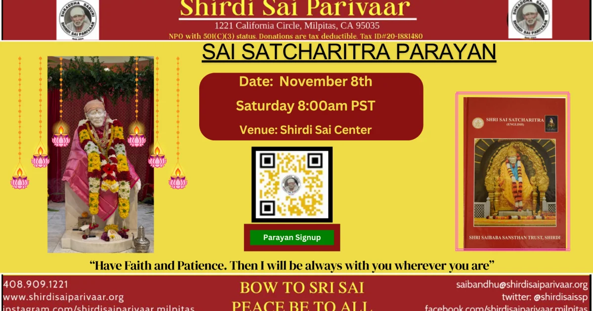 SAI SATCHARITRA PARAYAN