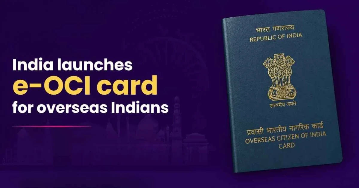 India launches e-OCI card for overseas Indians