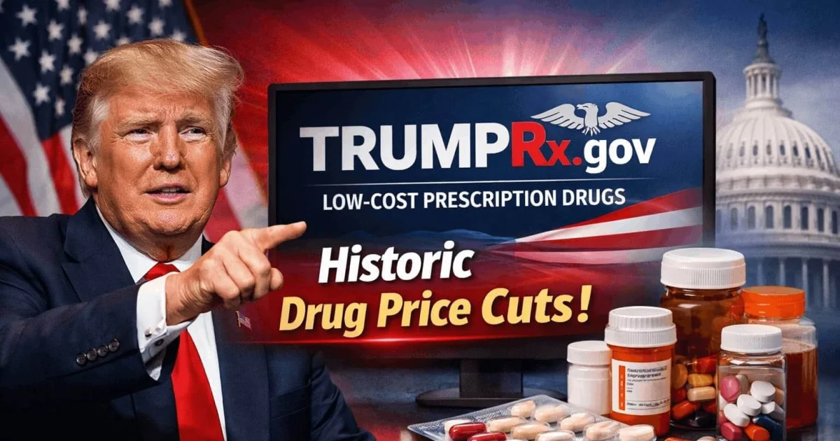 Trump Unveils TrumpRx: Government Portal Promises Historic Drug Price Cuts