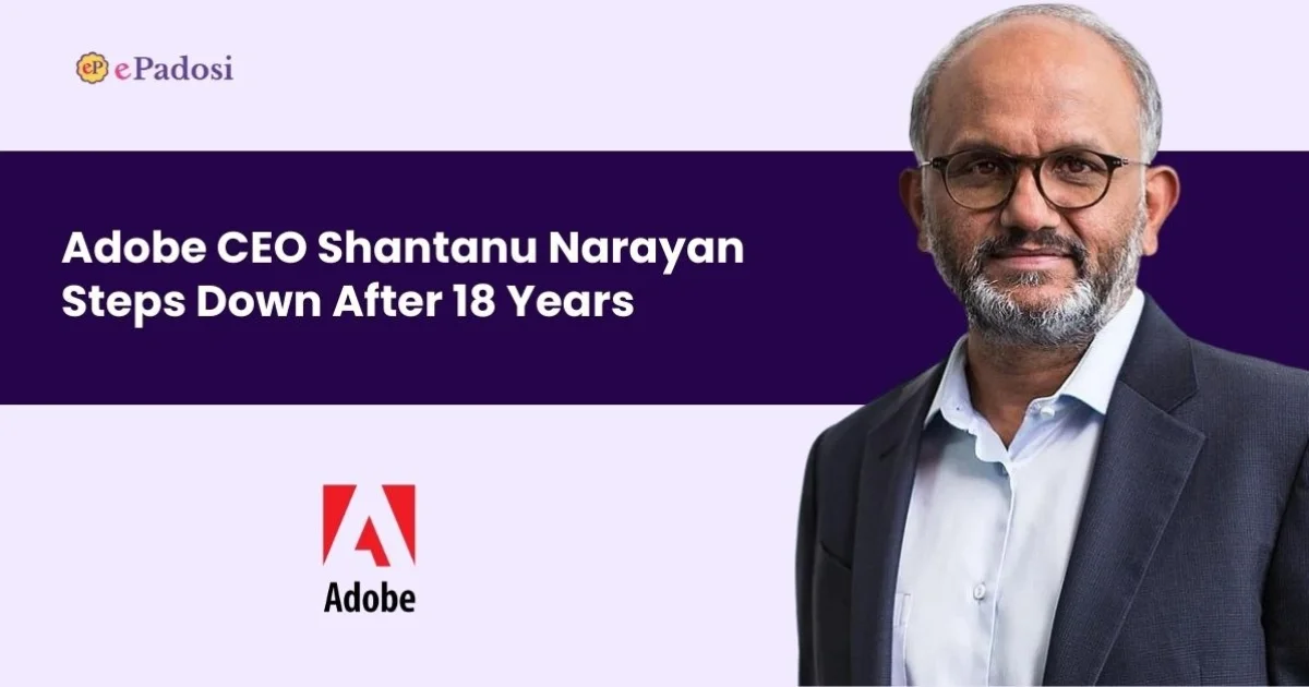 Adobe's Shantanu Narayen Steps Down. AI Steps In.
