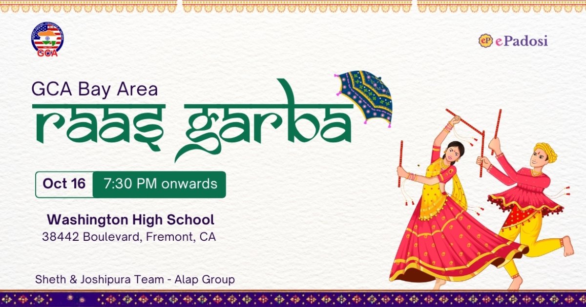 GCA Bay Area Raas Garba 2026