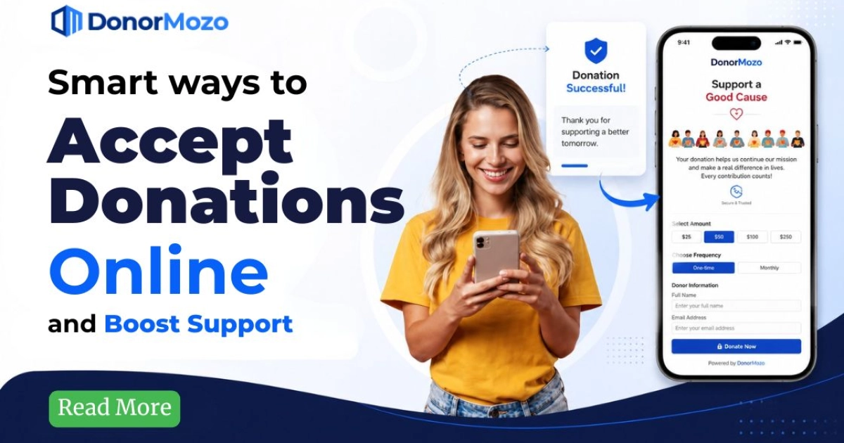 accept donations