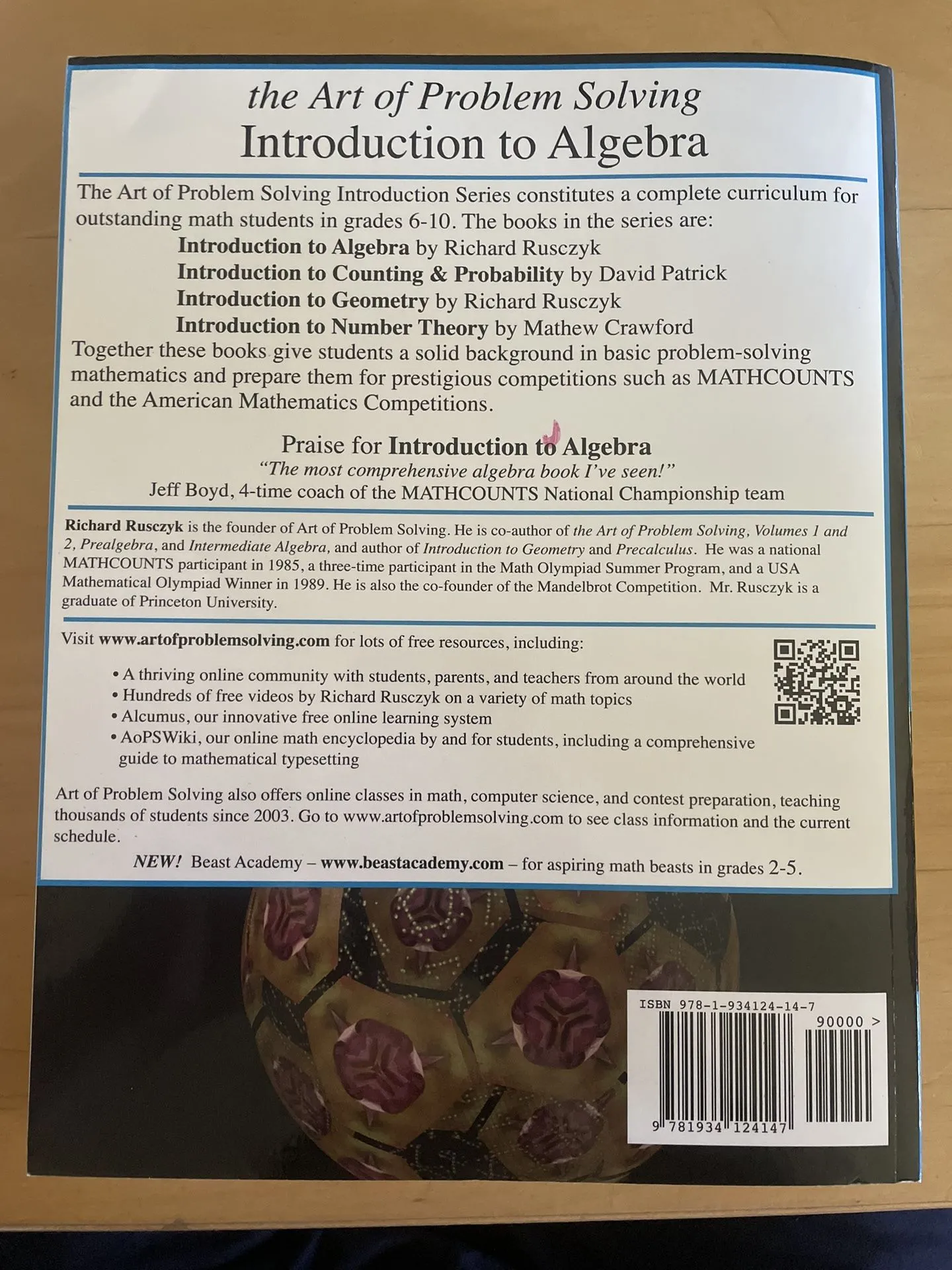 APS Intro To Algebra TextbookWorkbook With Answers